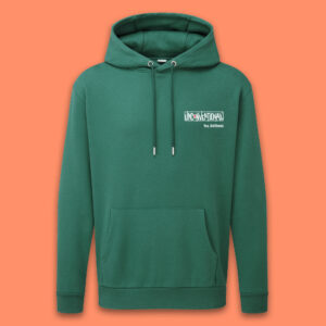 Wear Unconventionall Hoodie - The Quiet One - Green